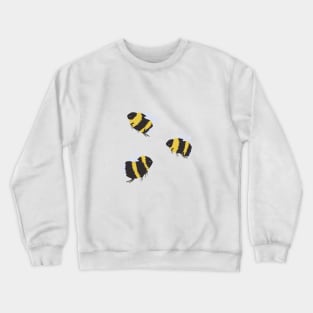 Three Bumblebee Friends Crewneck Sweatshirt